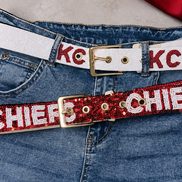 KC Sequin and Beaded Belt