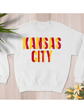 Load image into Gallery viewer, Kansas City half and half Sweatshirt
