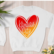 KC Heart Color Fun Sweatshirt