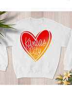 KC Heart Color Fun Sweatshirt