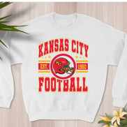 1960 KC Football (style 2) Sweatshirt