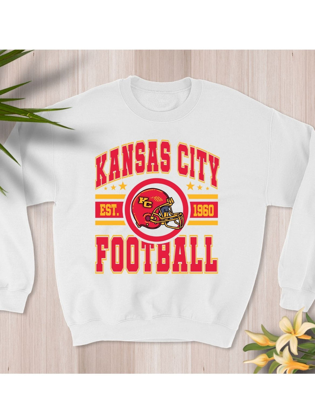 1960 KC Football (style 2) Sweatshirt