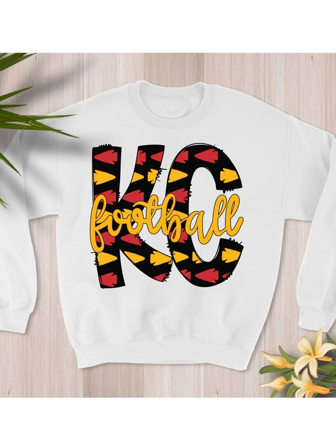 KC Football+Mini Arrowheads Sweatshirt