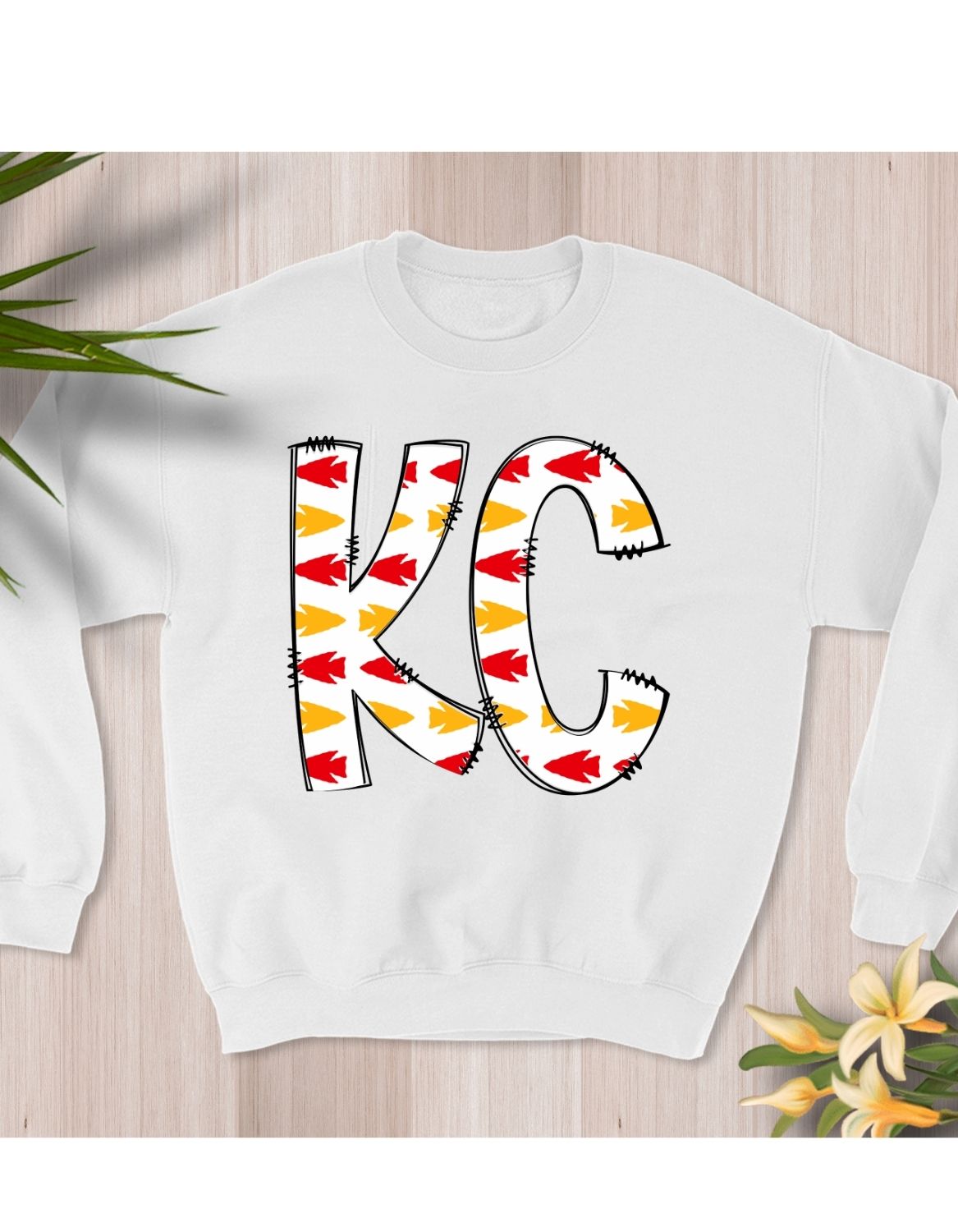 KC+Mini Arrowheads Sweatshirt