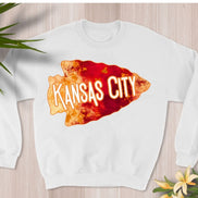 KC Red and Yellow Arrowhead Sweatshirt