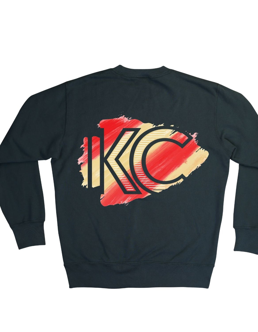 KC Colorblock Arrowhead Sweatshirt