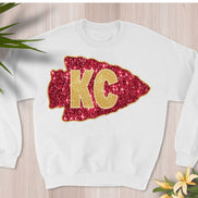 Faux Sequin KC Sweatshirt