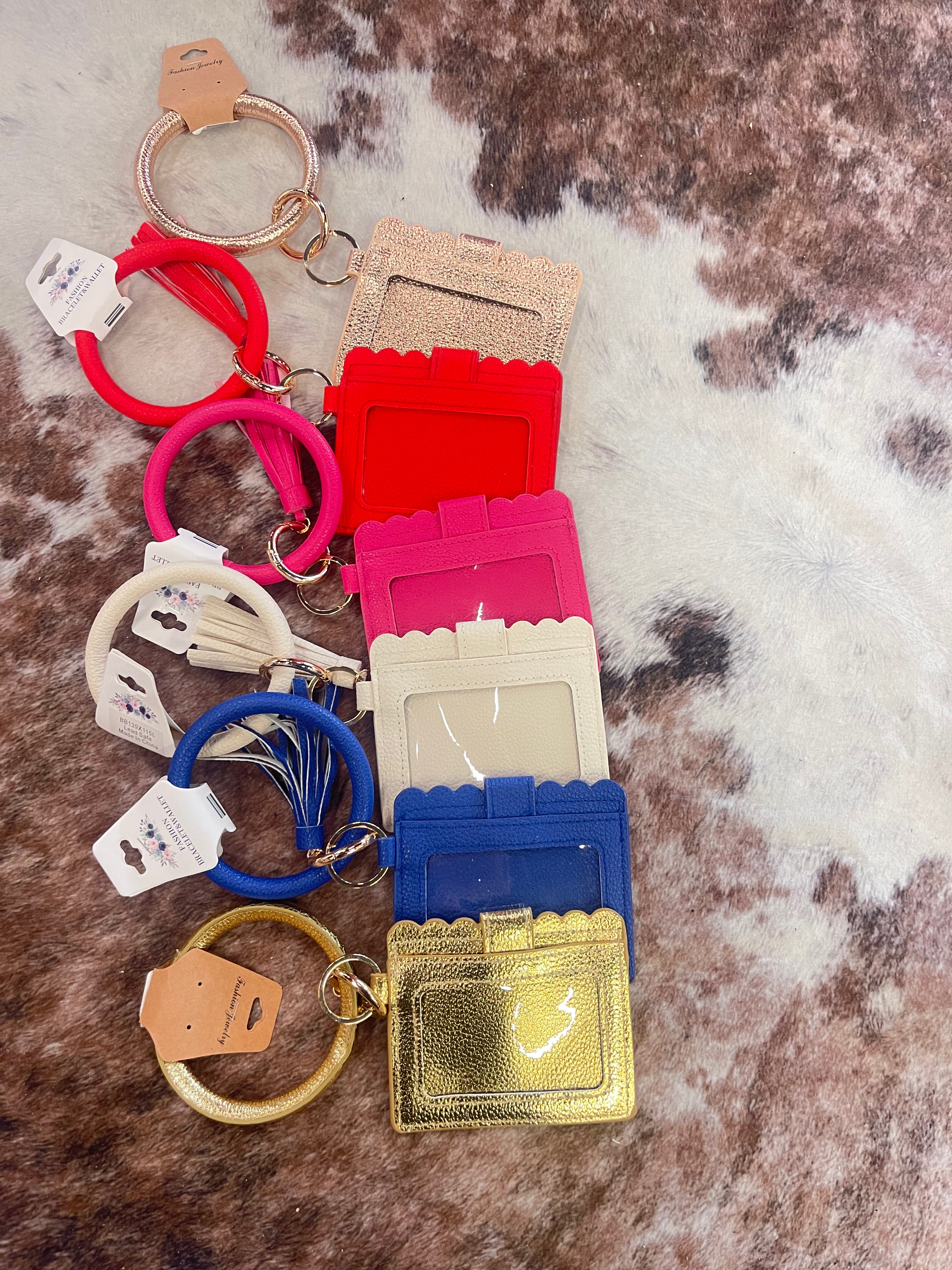 Bangle Key Chain Wallet
