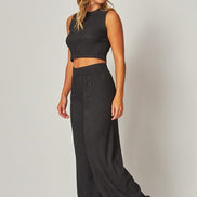 Crinkle Textured 2 Piece Set