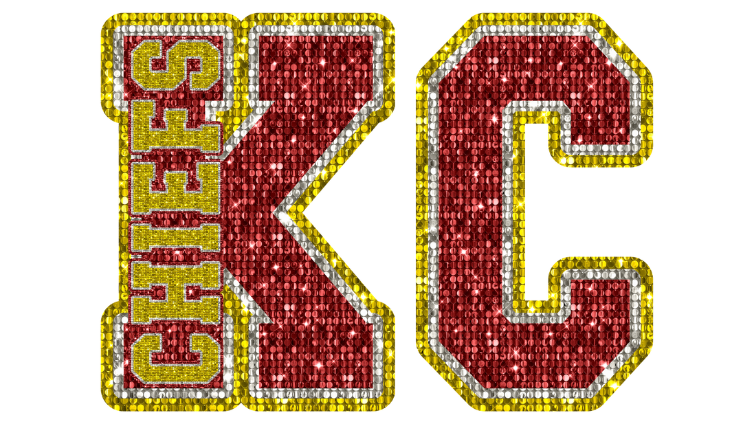 Kansas City Faux Sequins Sweatshirt