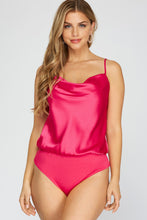 Load image into Gallery viewer, Cowl Neck Cami Bodysuit
