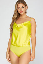 Load image into Gallery viewer, Cowl Neck Cami Bodysuit
