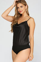 Load image into Gallery viewer, Cowl Neck Cami Bodysuit
