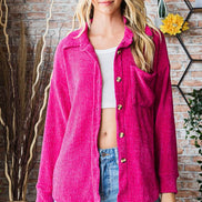 Chenille Shacket