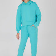 Girls Scuba Pullover Hoodie and Jogger Set