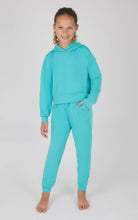 Load image into Gallery viewer, Girls Scuba Pullover Hoodie and Jogger Set
