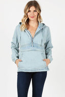 Denim Pullover Jacket (Light)