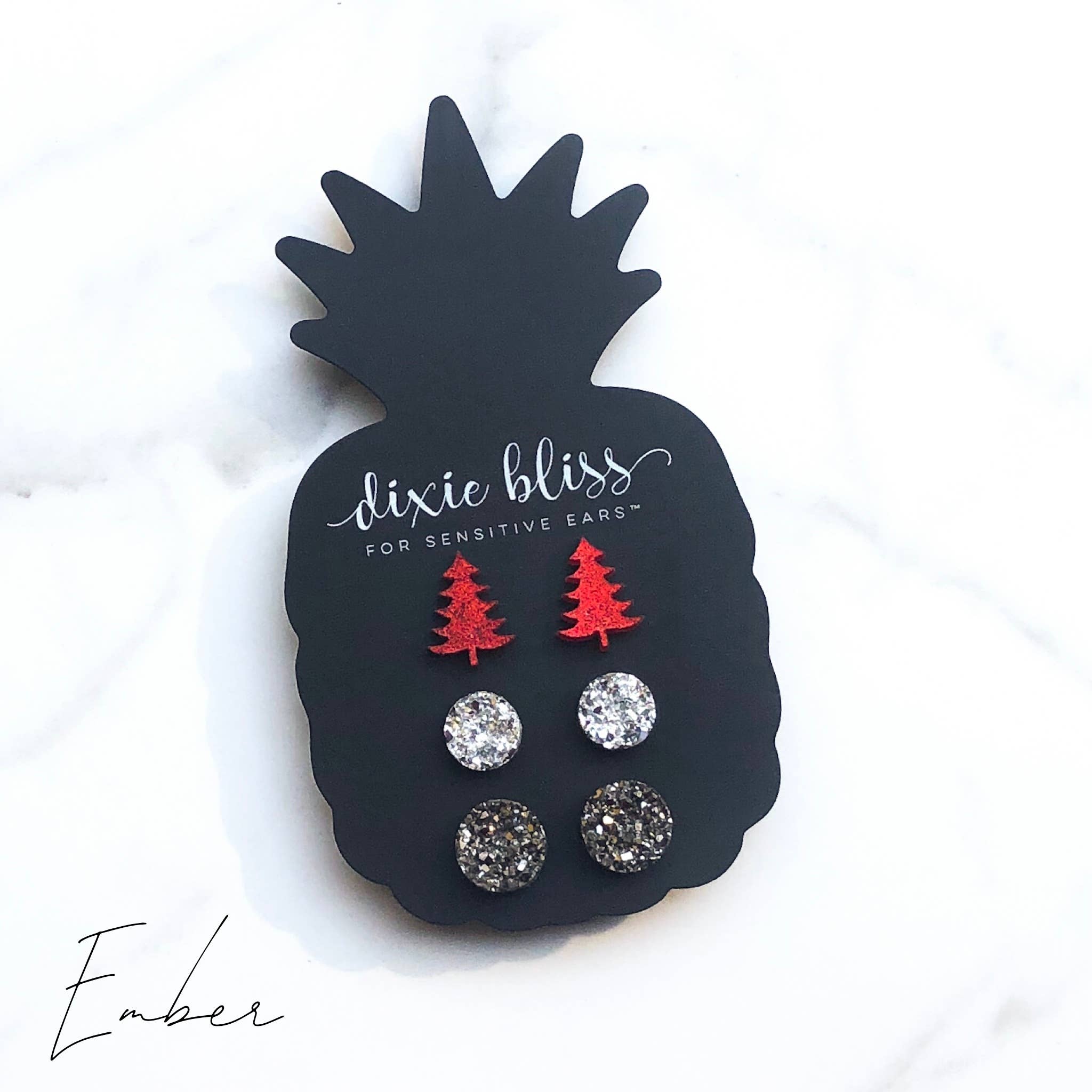 Ember Trio Earrings