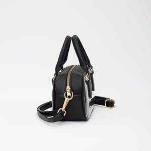 Clear East-West Top Handle/Crossbody