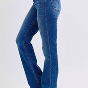 JUDY BLUE Mid Rise Thermal Bootcut