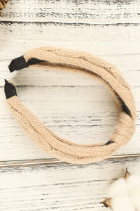 Bow Knot Knit Headband