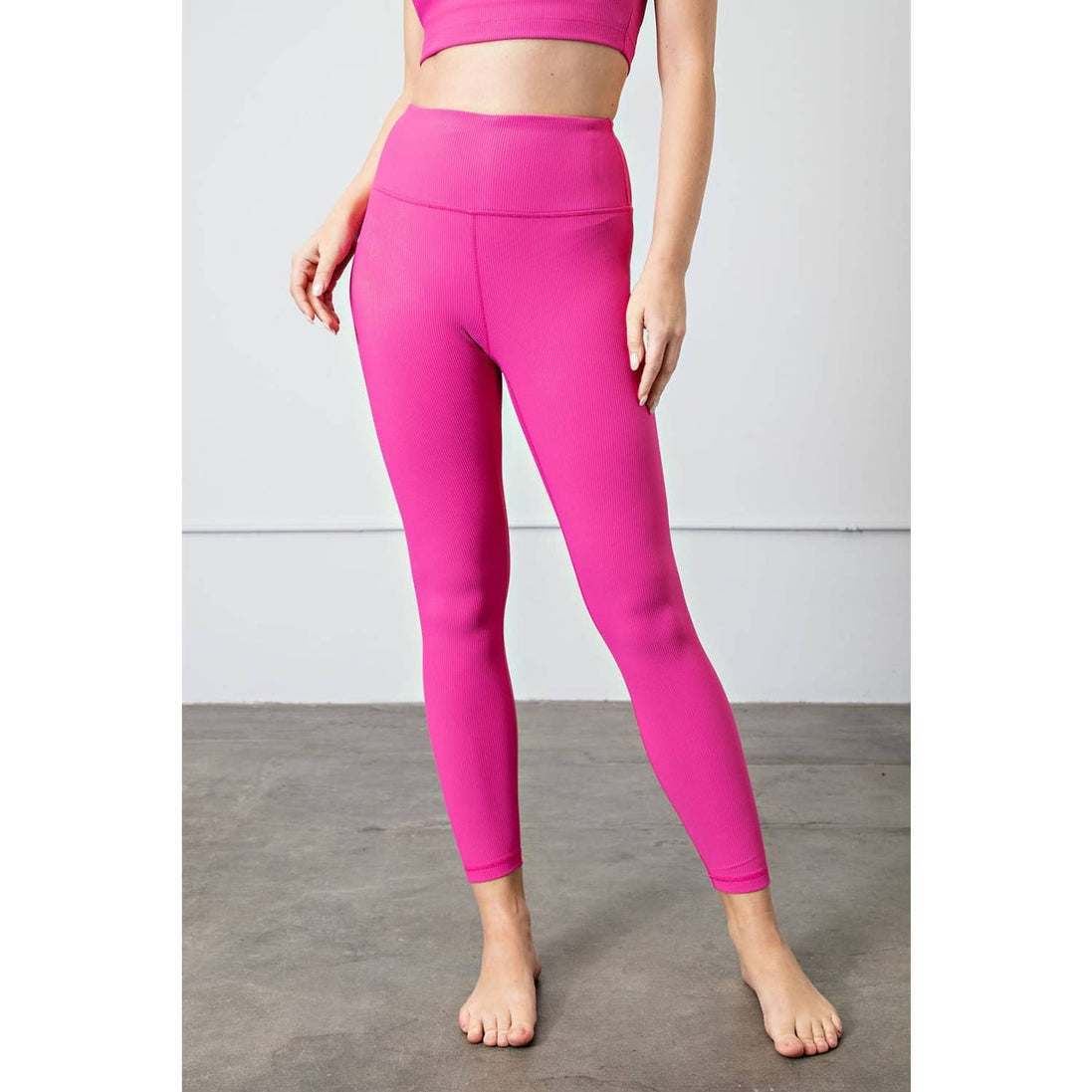 RIBBED YOGA LEGGINGS