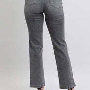 JUDY BLUE High Rise Rhinestone Straight