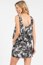 Load image into Gallery viewer, Sleeveless Flowy Tank with Wide Leg Short Romper - NJU60424D
