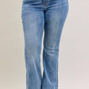 JUDY BLUE Mid Rise Flare - PLUS