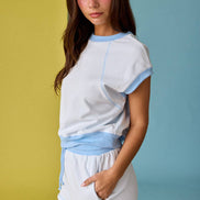 Scuba Sleeveless Lounge TOP ONLY (shorts sold separately)