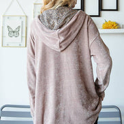 Hooded Chenille Shacket