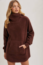 Load image into Gallery viewer, FLEECE HOODIE TUNIC
