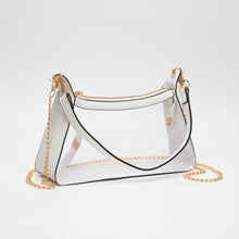 Load image into Gallery viewer, Marilyn Clear Satchel Bag With Chain Strap
