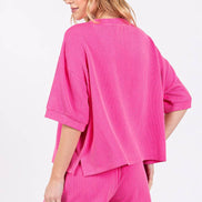 Ribbed Knit Lounge Top ONLY