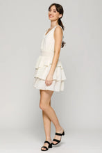 Load image into Gallery viewer, Smocked Waist Ruffle Tiered Mini Dress - FD1092
