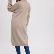 HIGH SLIT LONGLINE PULLOVER
