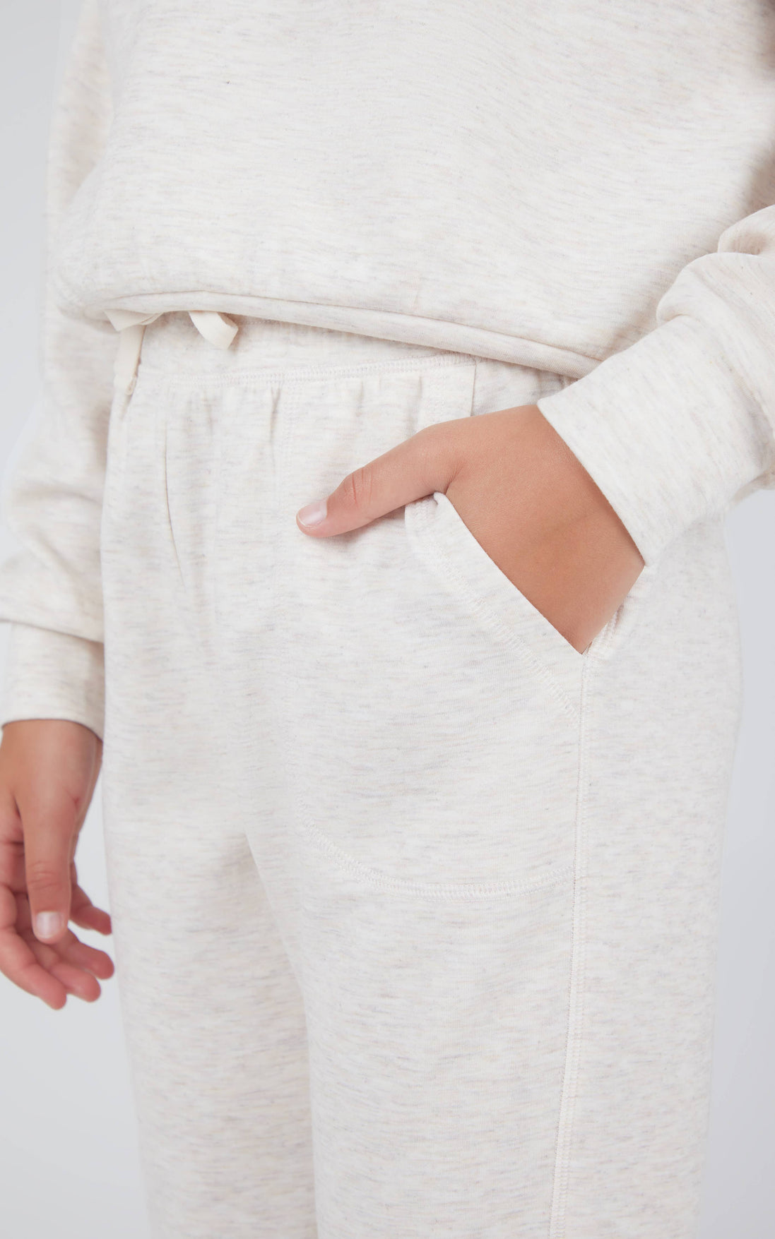 Girls Scuba Pullover Hoodie and Jogger Set