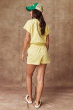 Load image into Gallery viewer, V-Neck Short Sleeve Top (Shorts Sold Separately)
