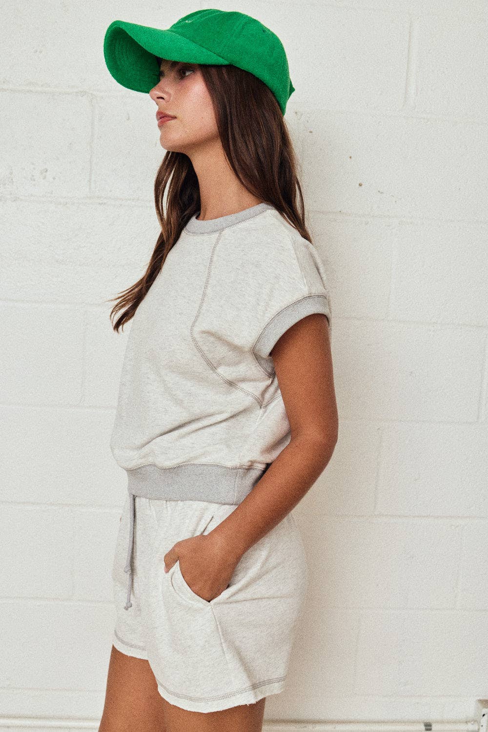 Scuba Sleeveless Lounge TOP ONLY (shorts sold separately)