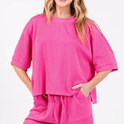 Ribbed Knit Lounge Top ONLY