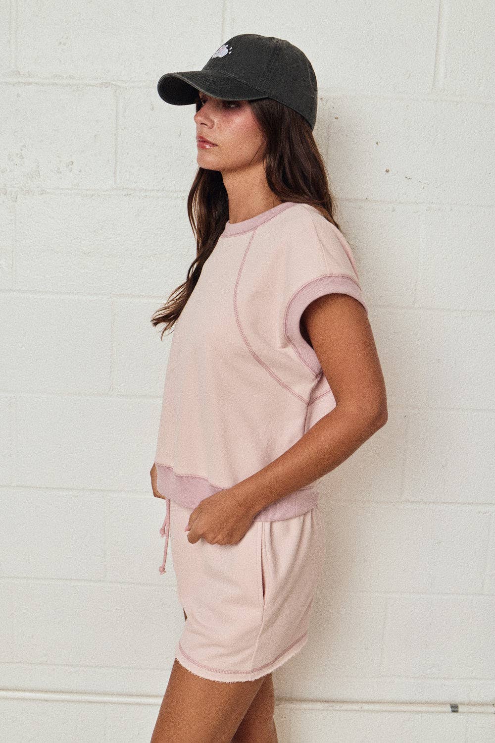 Scuba Sleeveless Lounge TOP ONLY (shorts sold separately)