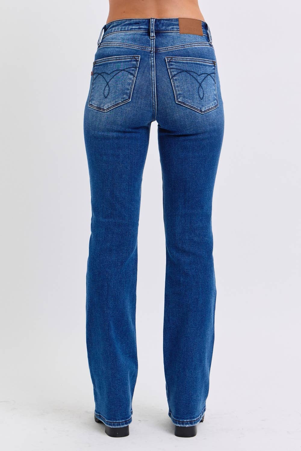 JUDY BLUE Mid Rise Thermal Bootcut