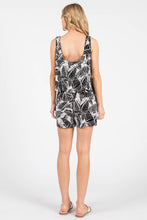 Load image into Gallery viewer, Sleeveless Flowy Tank with Wide Leg Short Romper - NJU60424D
