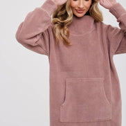 FLEECE HOODIE TUNIC