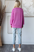 Load image into Gallery viewer, Ribbed Tunic Top w/Pockets
