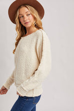 Load image into Gallery viewer, WIDE NECK OVERSIZED PULLOVER KNIT SWEATER
