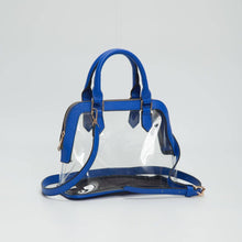 Load image into Gallery viewer, Analise Clear Satchel/Crossbody Bag
