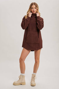 FLEECE HOODIE TUNIC