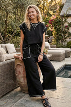 Load image into Gallery viewer, Scuba Contrast Stitch Lounge Pants ONLY (TOP Sold Separately)
