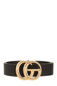 CLASSIC FAUX LEATHER BELT WITH GO BUCKLE IW3342FW